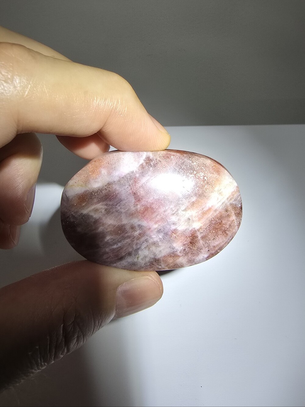 Sunstone Crystal Palmstone #C